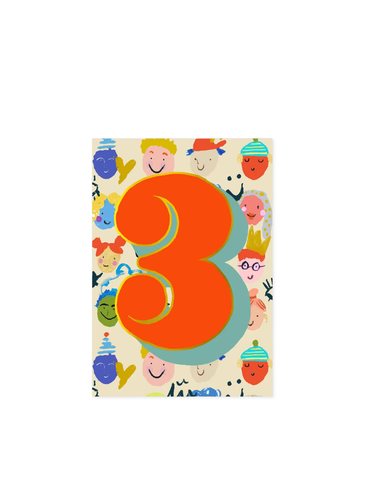 Age 3 Card from Eleanor Bowmer