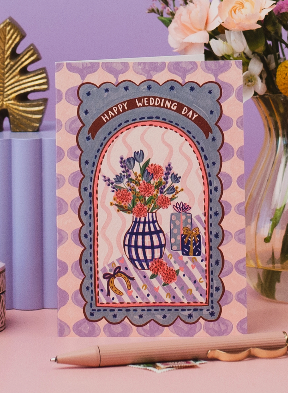 Jessie Maeve Pretty Wedding Day Card