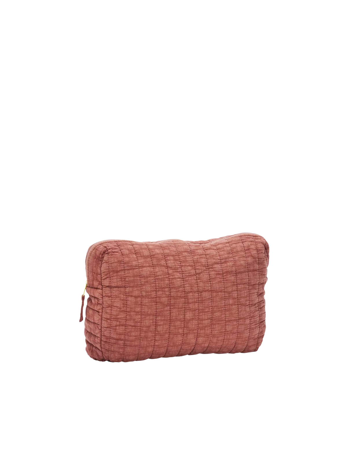 Madam Stoltz Brick Quilted Wash Bag
