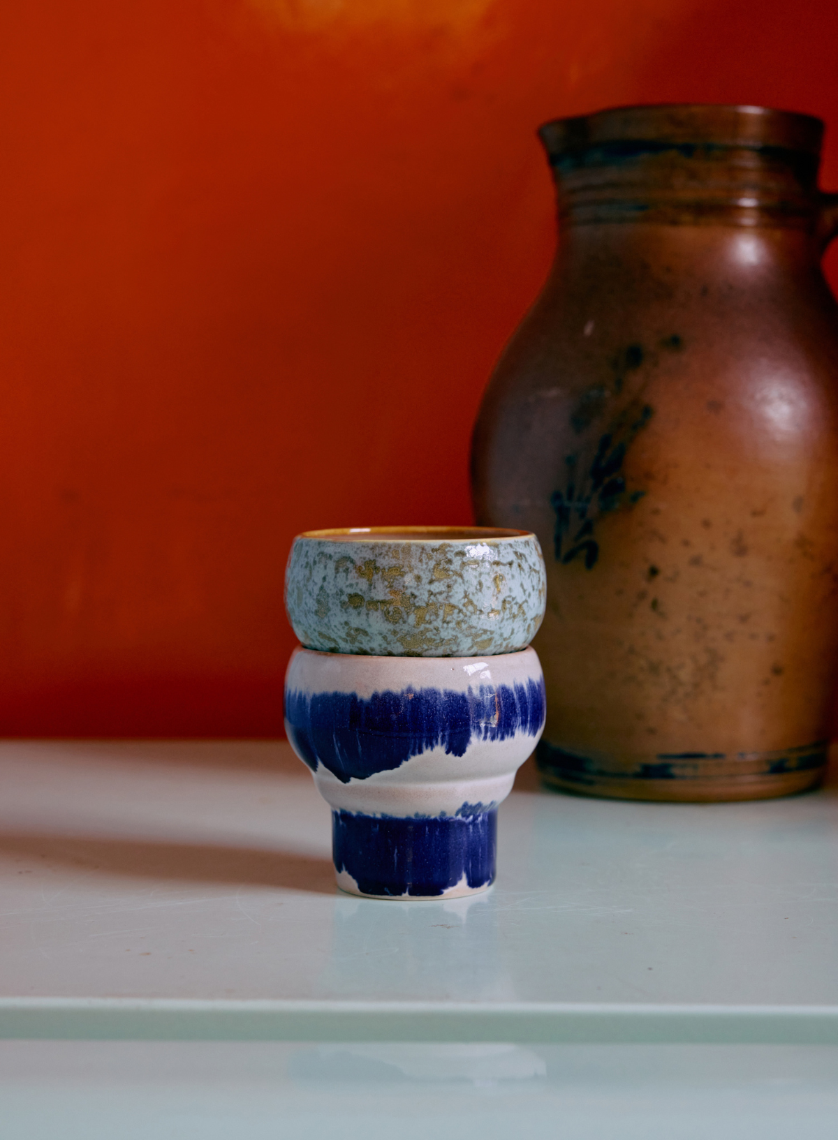 70s Ceramics Lungo Mug in Symbolist HK Living