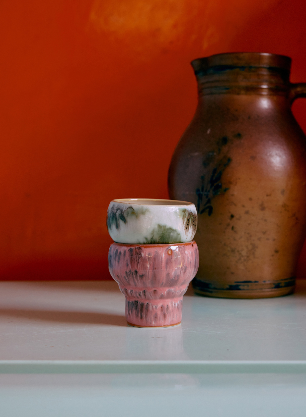 70s Ceramics Lungo Mug in Tide HK Living