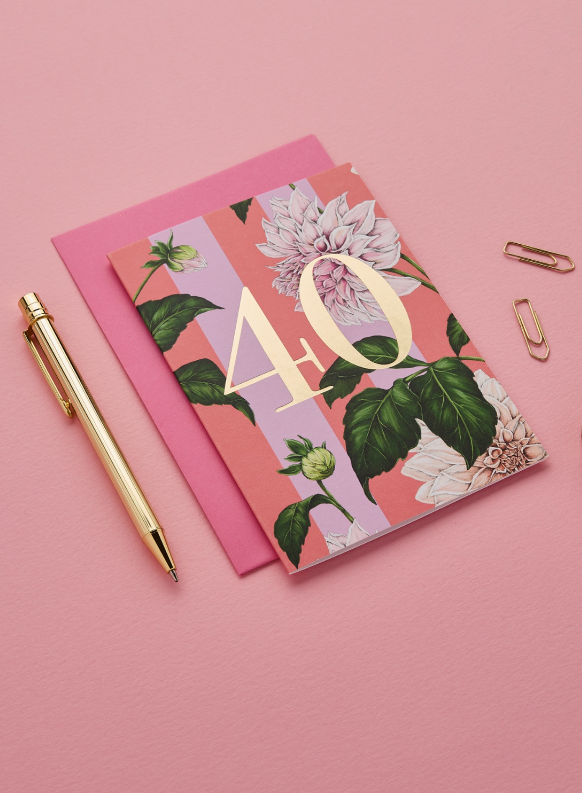 Catherine Lewis Age Milestone - 40 - Birthday Card