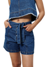 Nema Shorts in Blue Jean from FRNCH