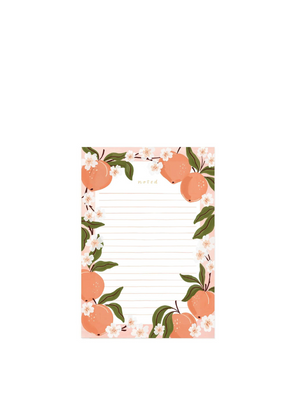 Peaches Notepad from 1Canoe2