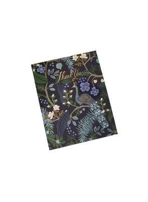 Peacock Thank You Card from Rifle Paper Co.