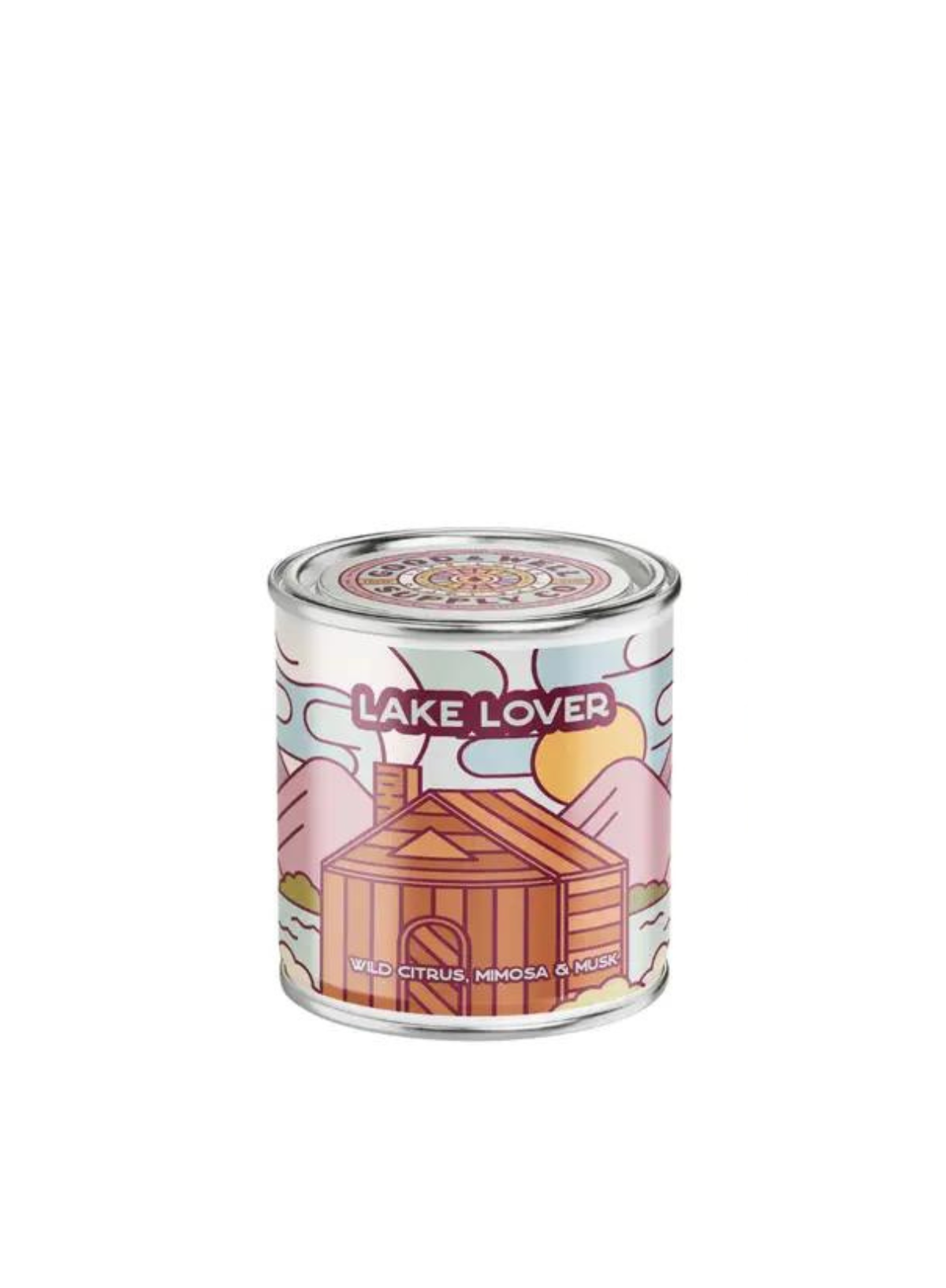 Lake Lover Soy Candle from Good & Well Supply Co.