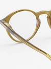 #D Reading Glasses in Golden Green from Izipizi
