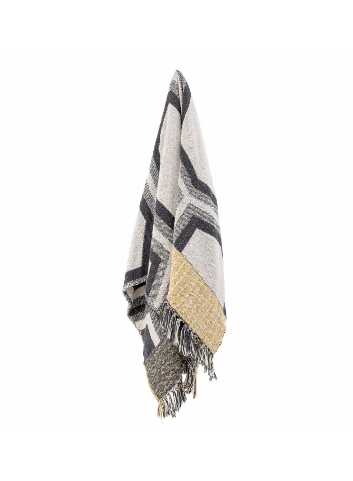 Annli Recycled Cotton Throw from Bloomingville