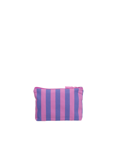 Toilet Bag in Stripes Wisteria & Cornflower from Kado Design