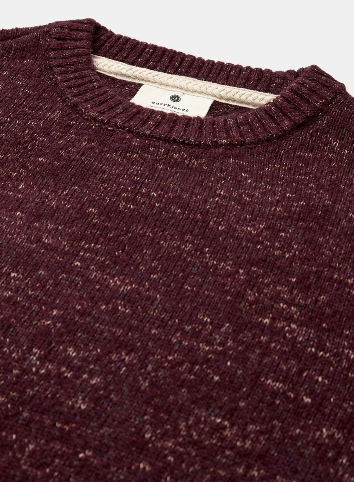 Sune Space Yarn Crew Neck in Port Royal from Anerkjendt
