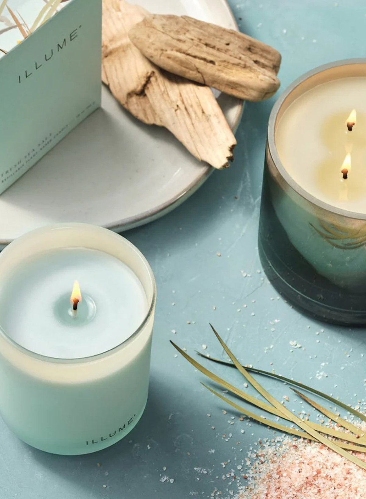 Fresh Sea Salt Demi Vanity Tin Candle 20 hours from Illume