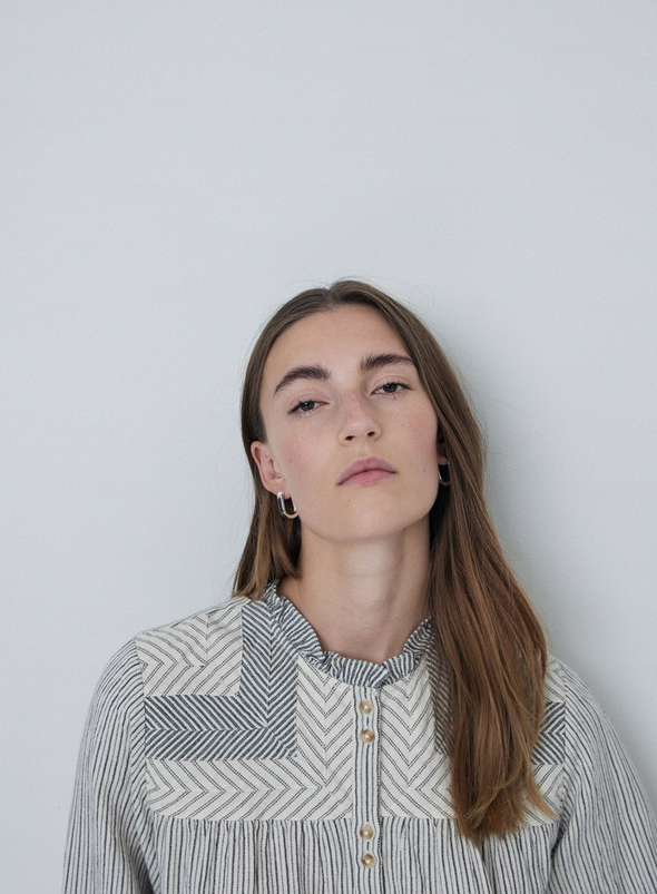 Ania Blouse in Ecru from Yerse