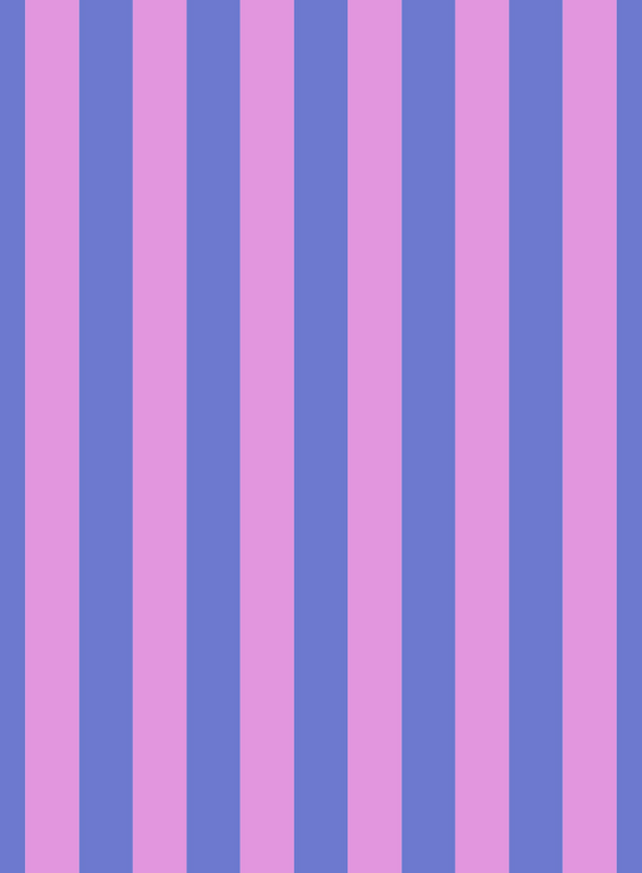 Toilet Bag in Stripes Wisteria & Cornflower from Kado Design