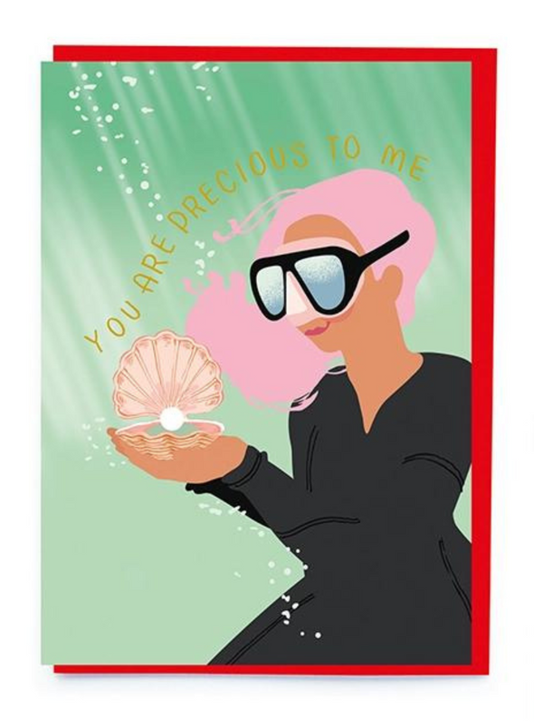 Pearl Diver Love Card from Noi