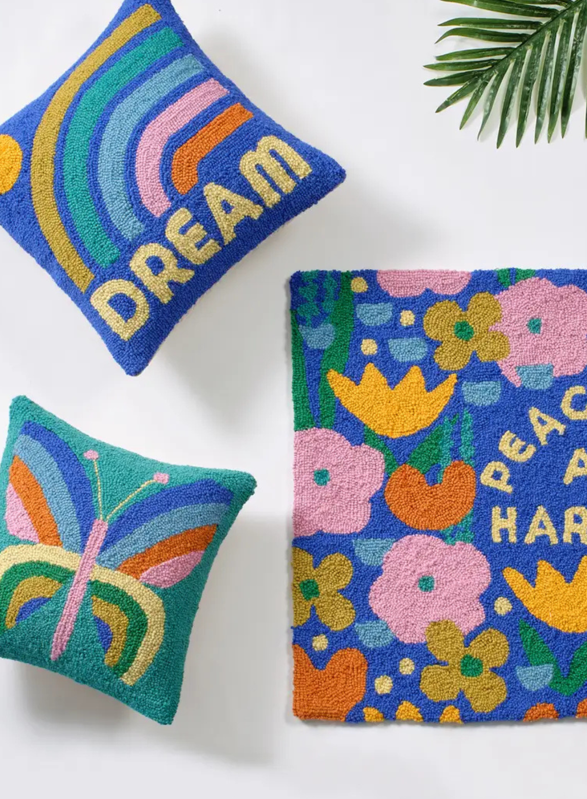Colour Dream Hook Cushion from Peking Handicraft