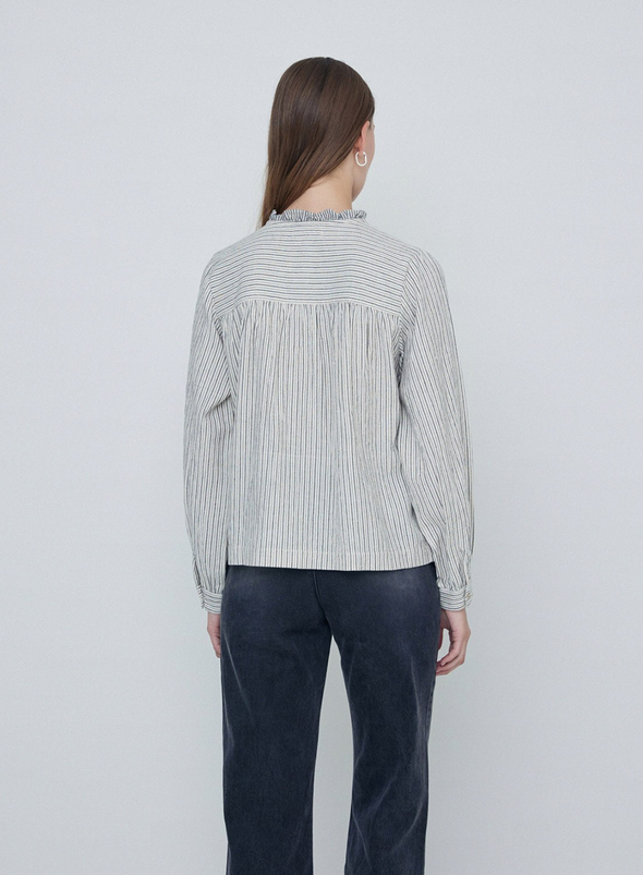 Ania Blouse in Ecru from Yerse