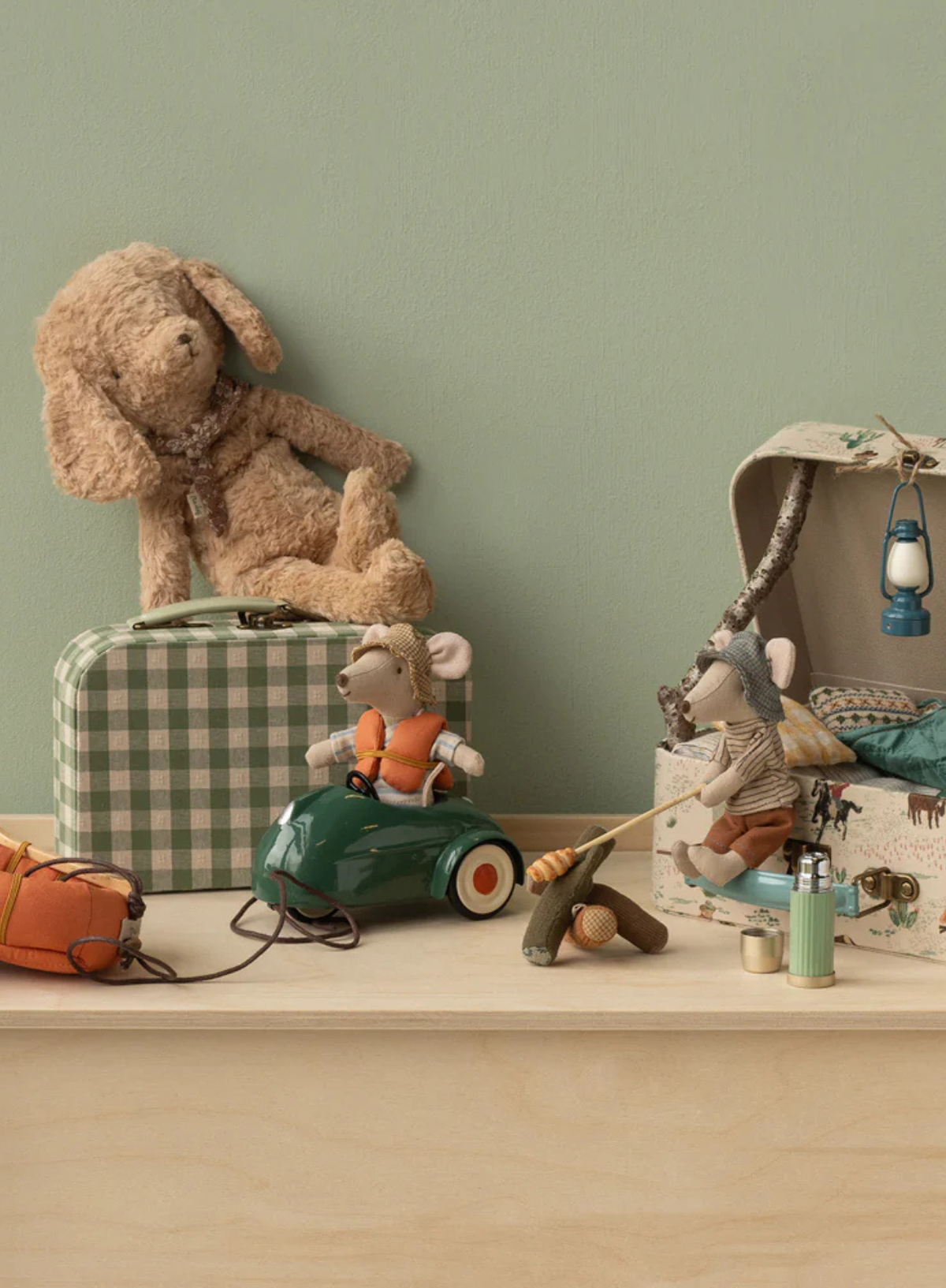 Maileg Car - Dark Green