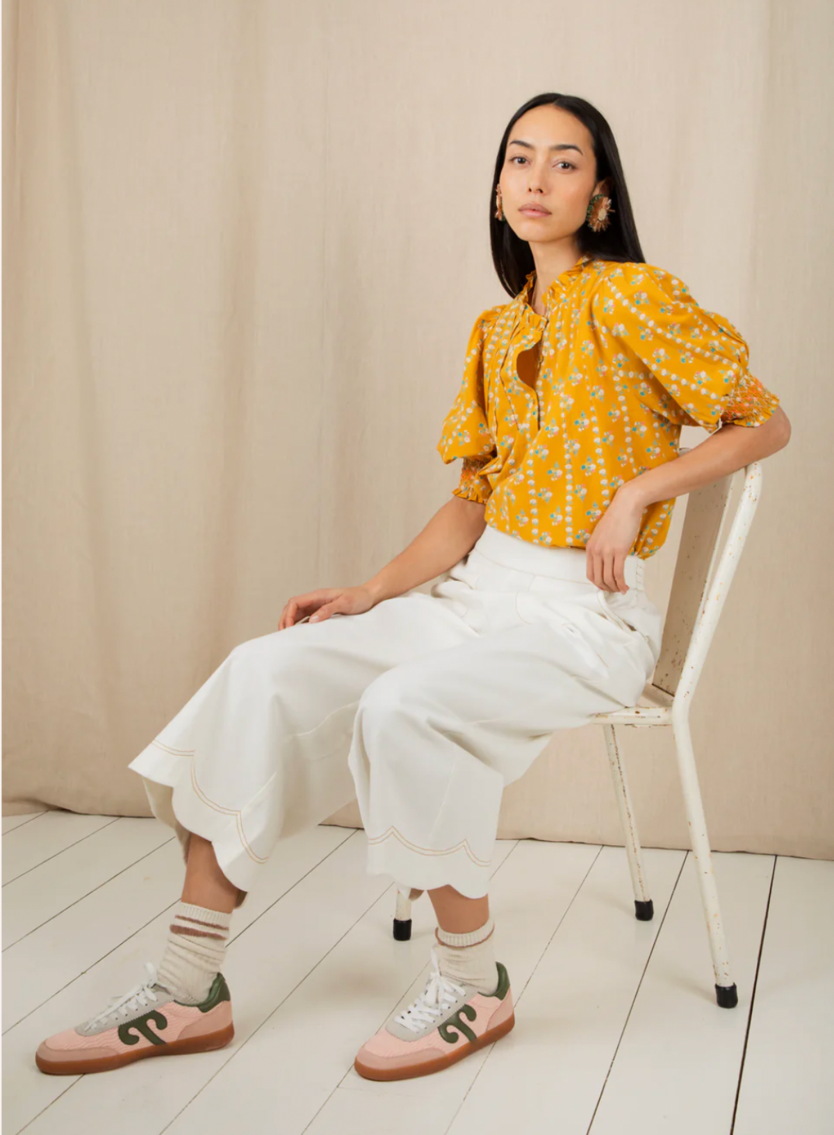 Bonté Aide Trousers in Ecru