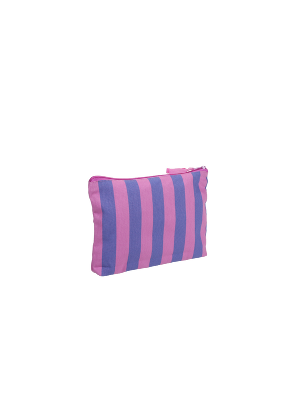 Toilet Bag in Stripes Wisteria & Cornflower from Kado Design