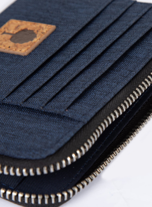 Wallet in Navy from Faguo