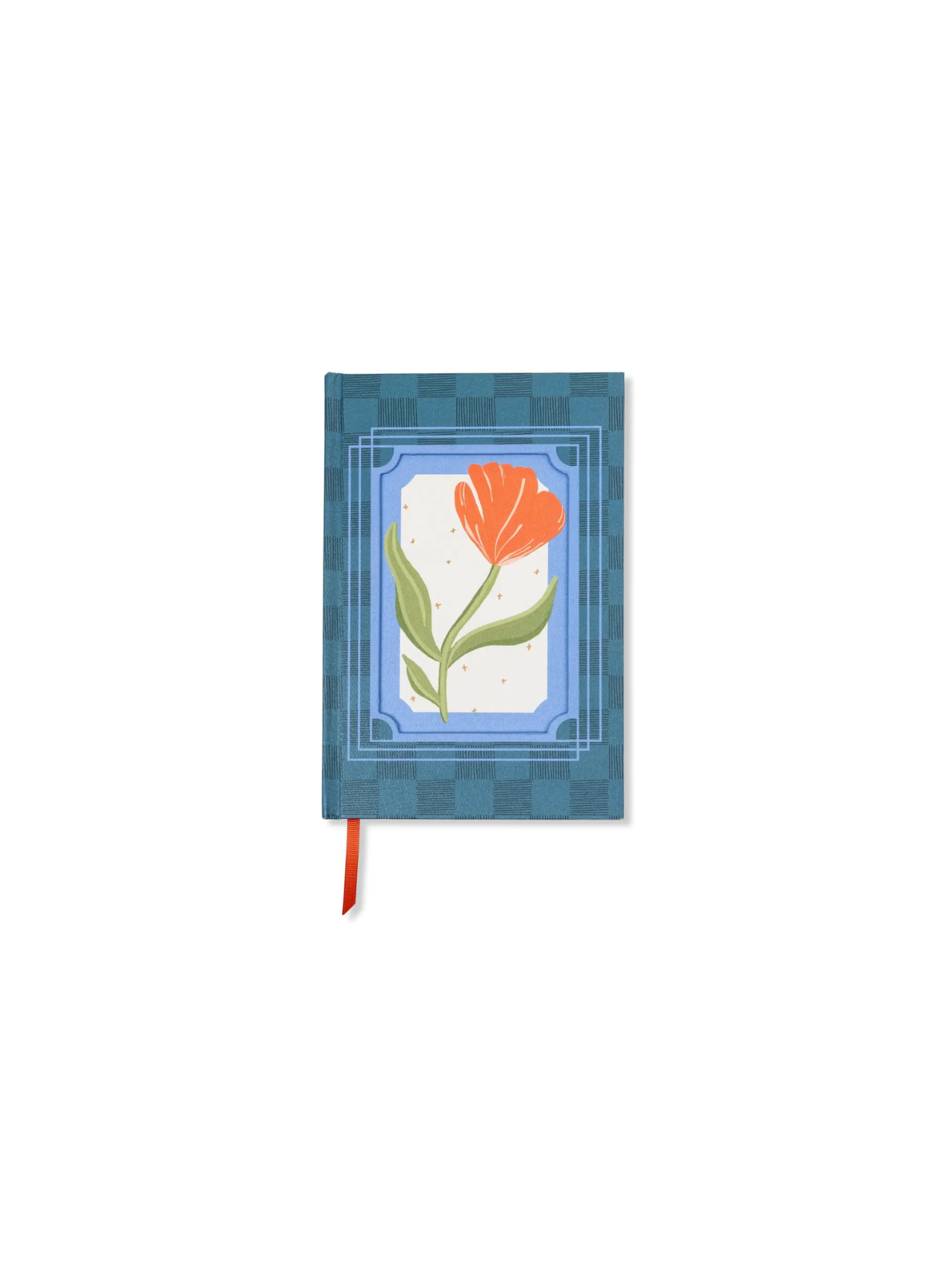 Designworks Ink Framed Floral Journal - Poppy