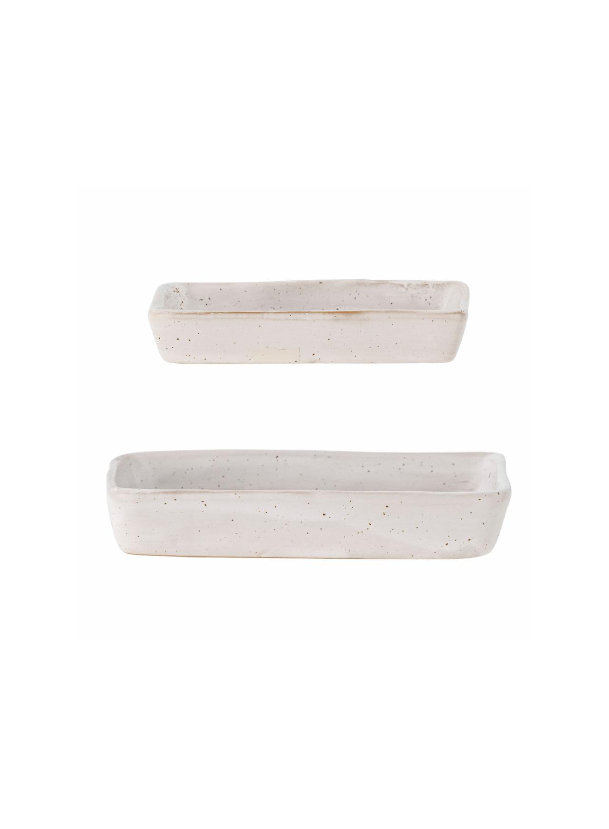Aurora Blue Stoneware Bowl Set of 2 from Bloomingville