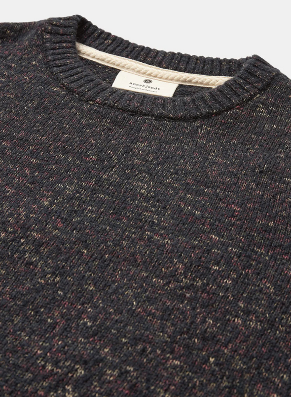 Sune Space Yarn Crew Neck in Sky Captain from Anerkjendt