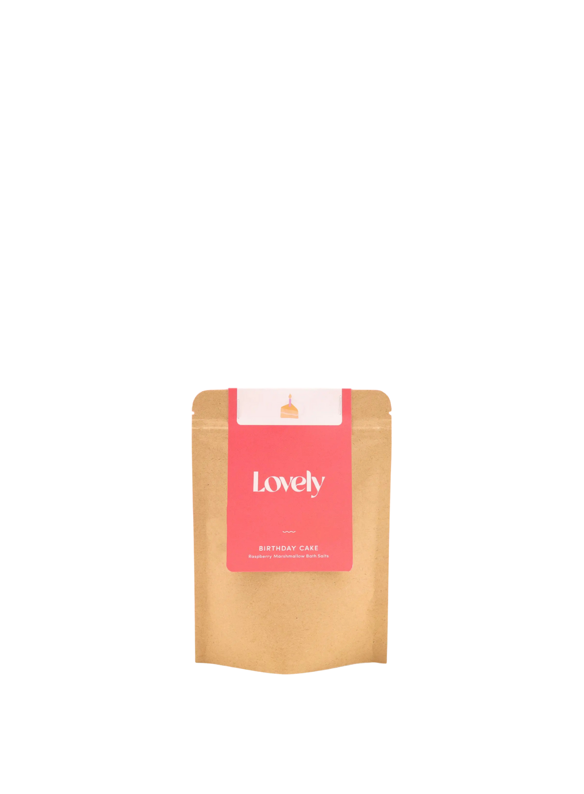 Bath Salts Birthday Cake in Raspberry Marshmallow from Lovely Skincare