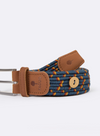 Belt Synthetic Woven in Navy68 from Faguo