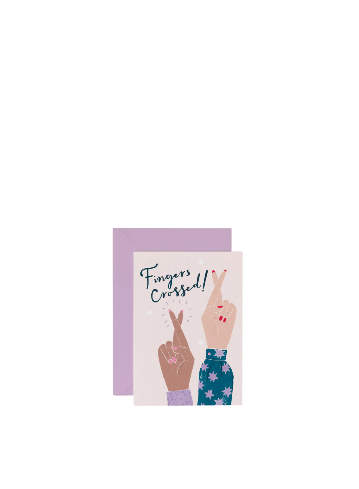 Fingers Crossed Card from Sister Paper Co.