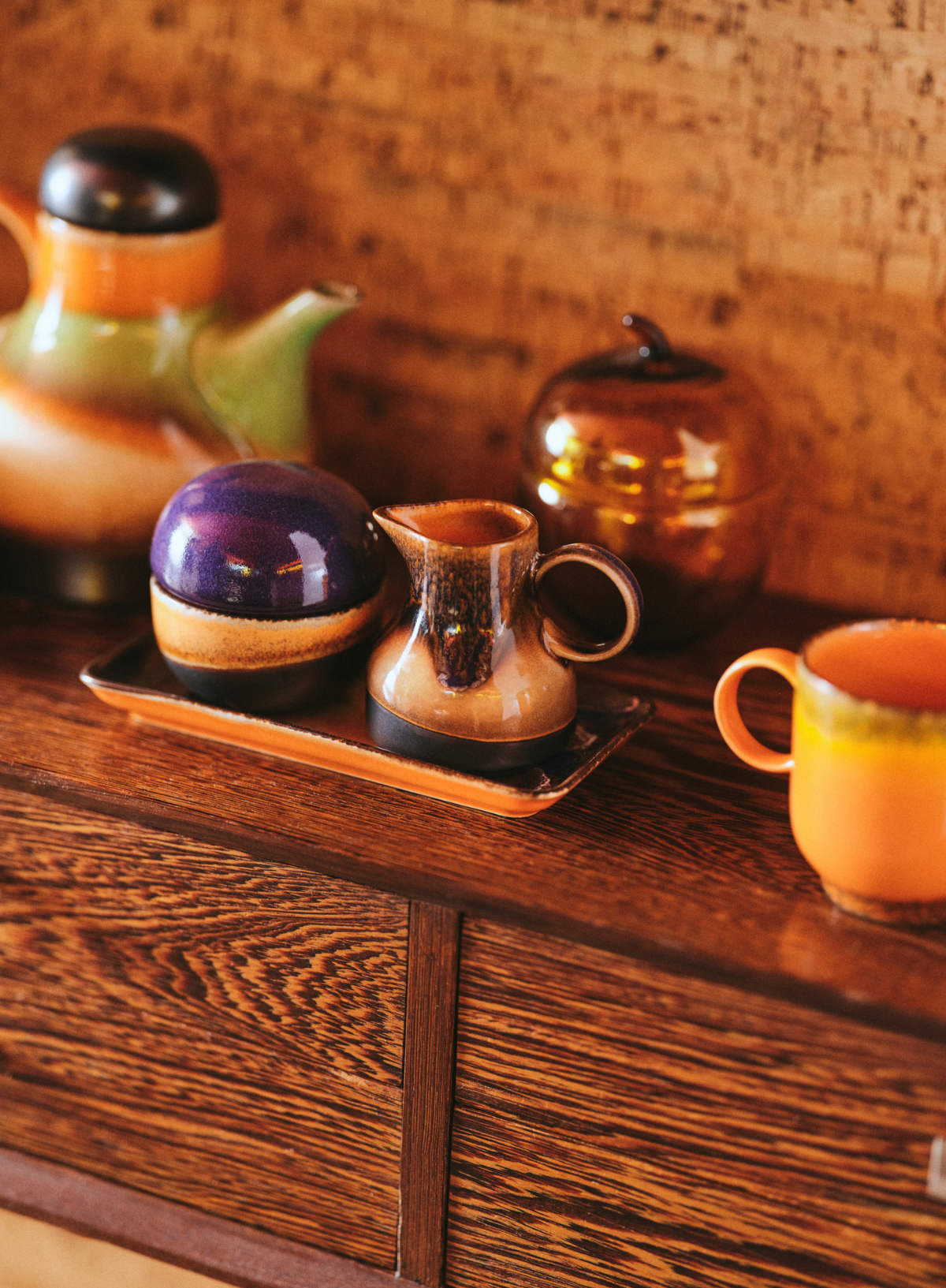 70's Ceramics Sugar Pot 4PM from HK Living