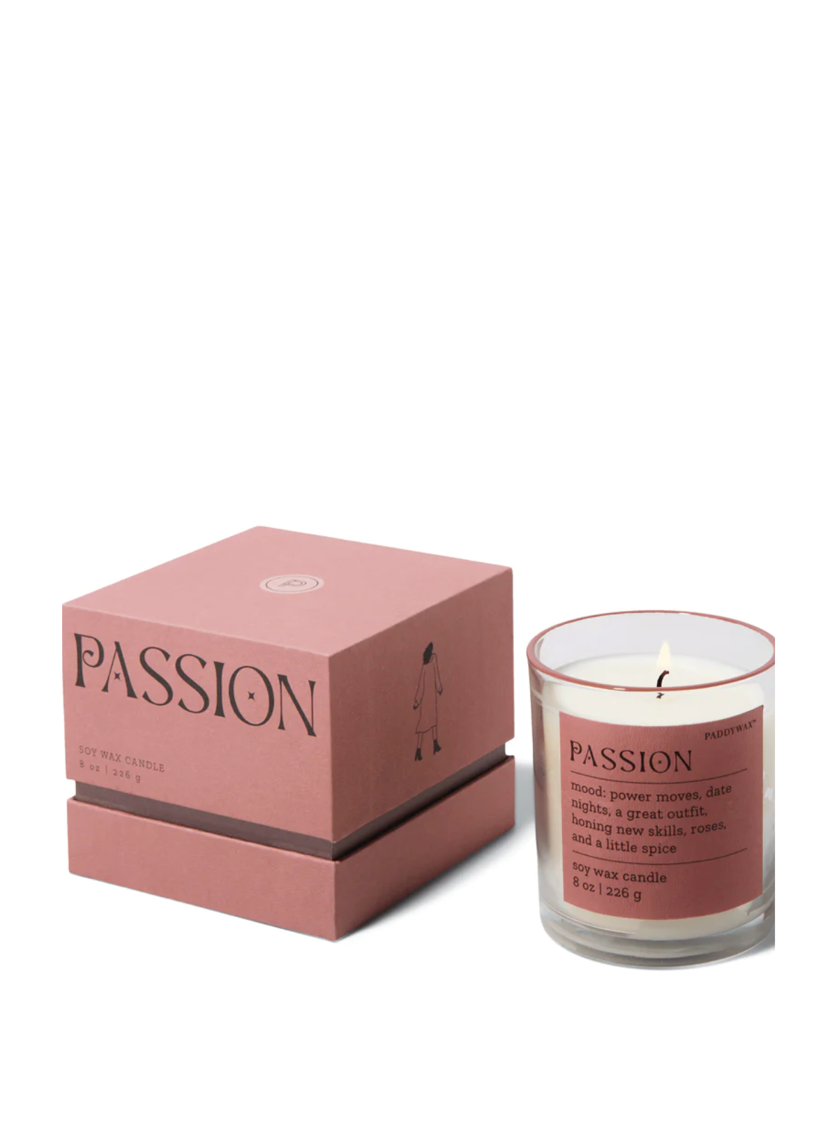 Mood Candle in Passion Saffron Rose from Paddywax