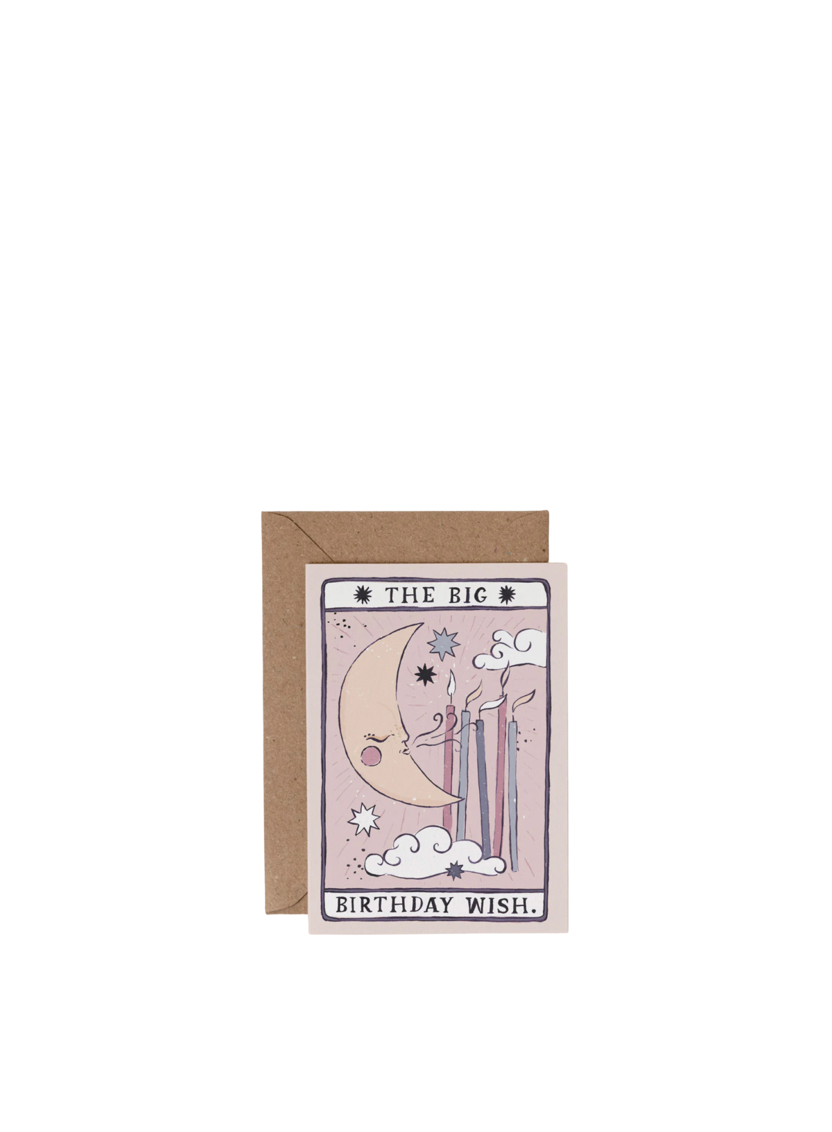 Tarot Moon Birthday Card from Sister Paper Co.