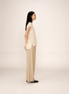 Pacino V-Neck T-Shirt in Or from Grace & Mila