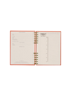 Standard Issue Planner Notebook No.12 in Army Green + Chilli from Designworks Ink