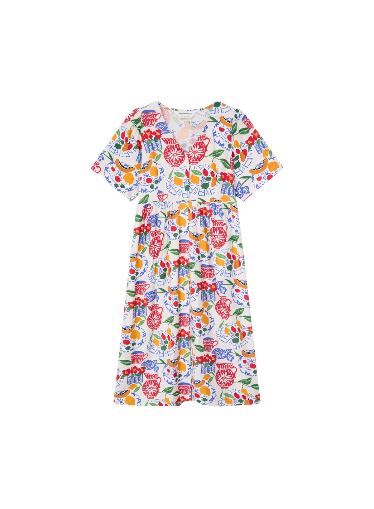Compañia Fantastica Midi Dress in Lush