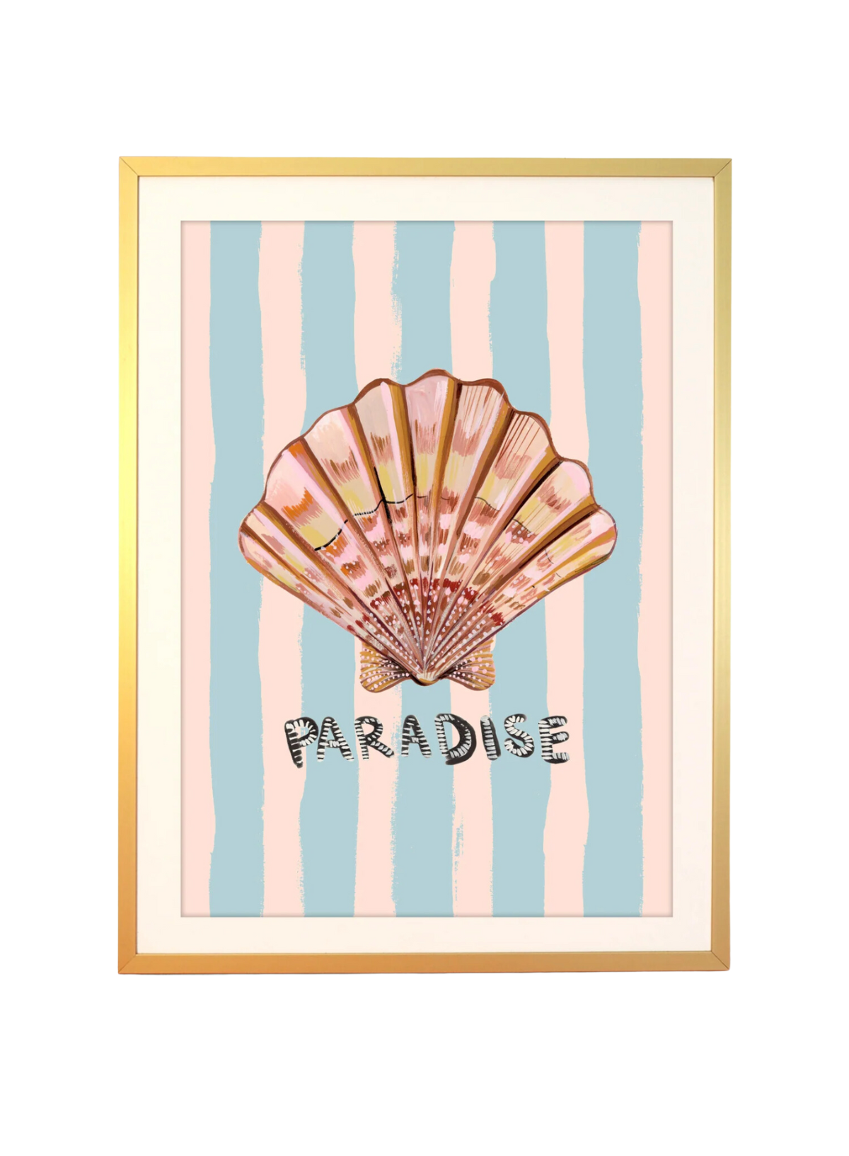 Paradise Shell Print: A4 from Eleanor Bowmer