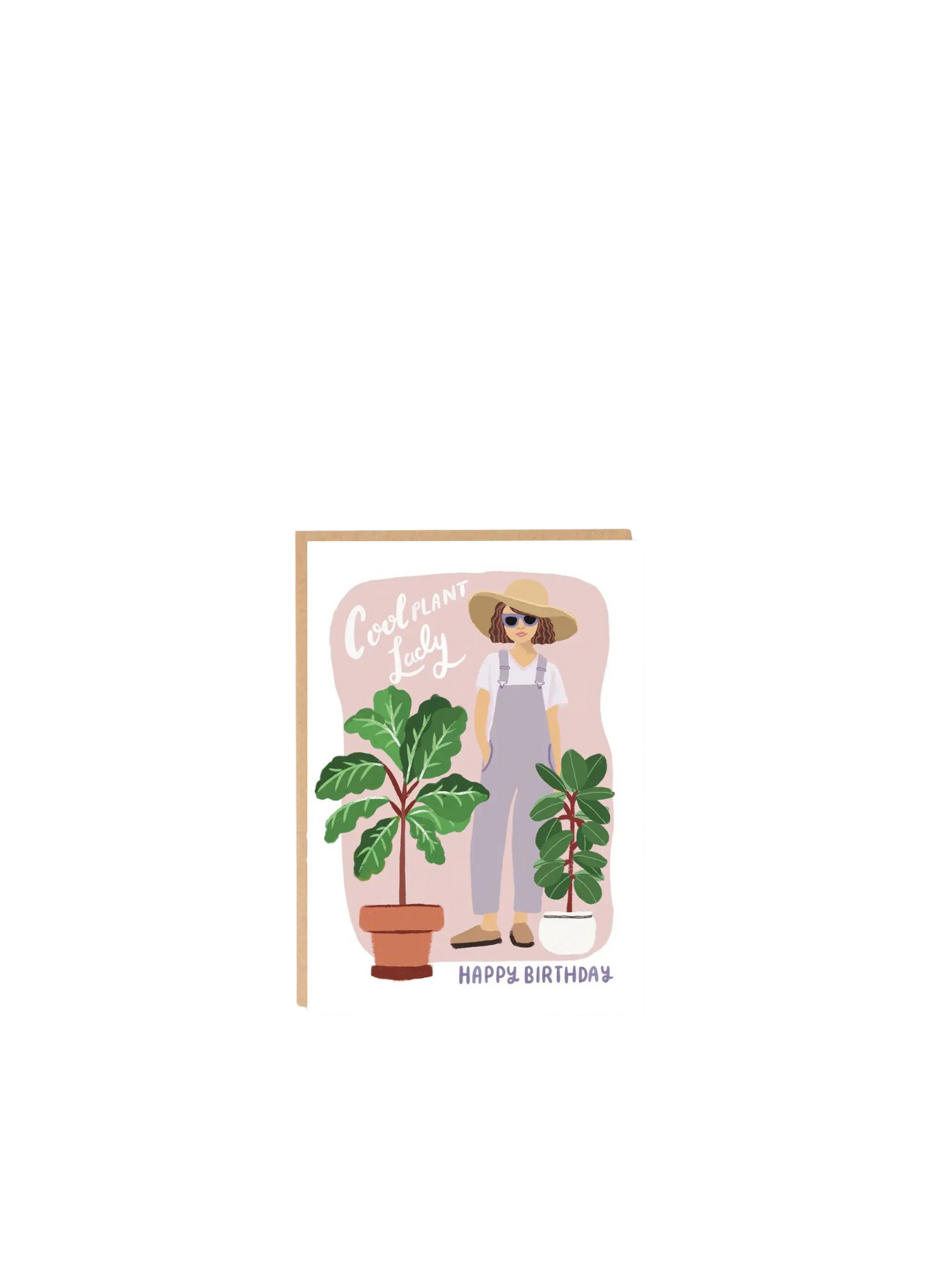 Cool Plant Lady - Happy Birthday from Lomond Paper Co