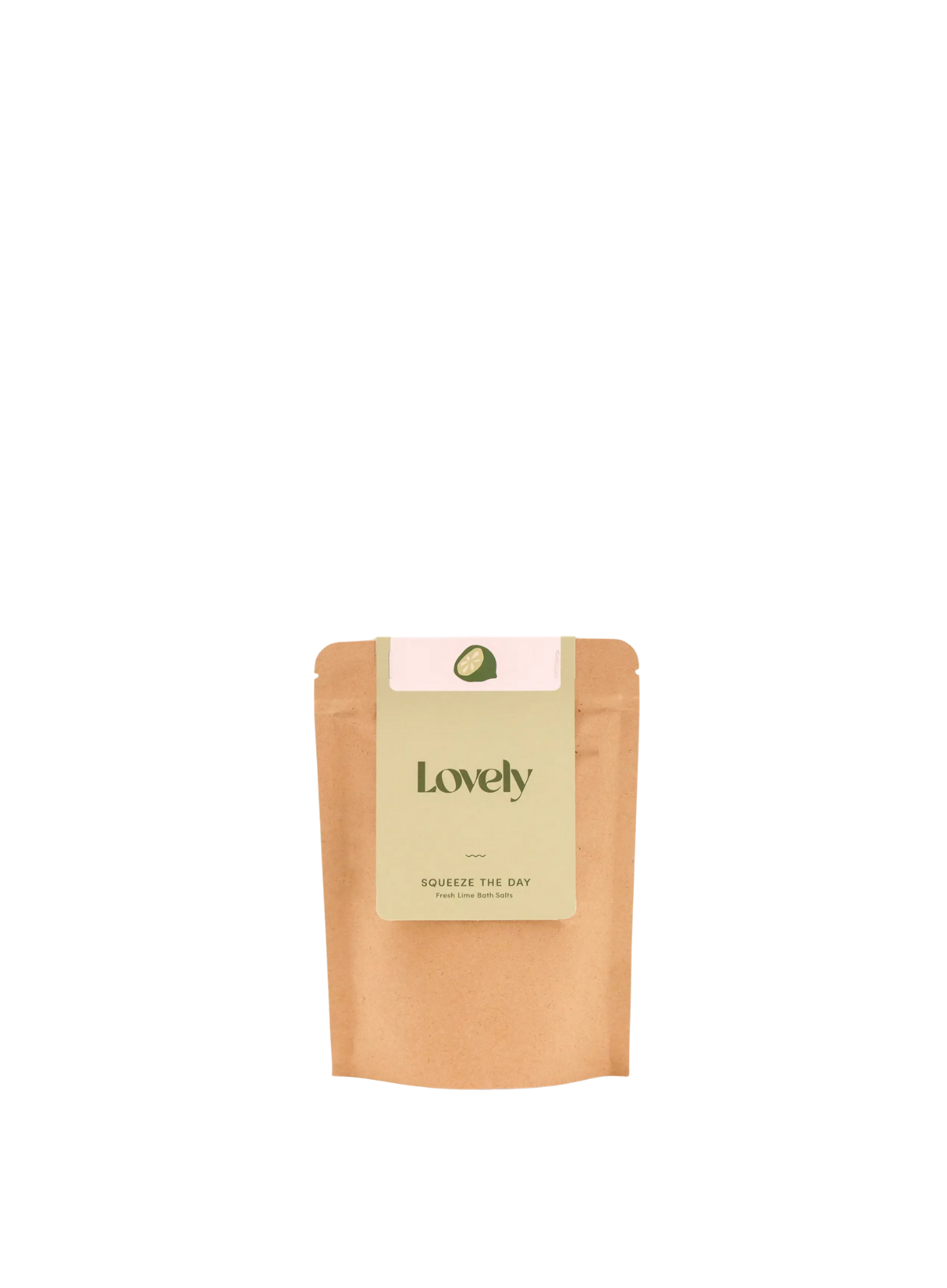 Bath Salts Squeeze the Day in Fresh Lime from Lovely Skincare