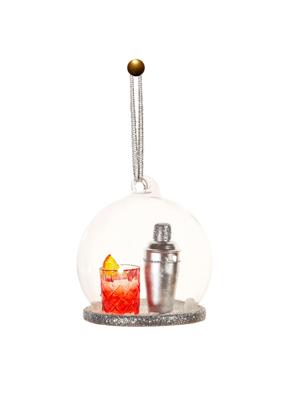 Negroni Cocktail Dome Bauble From Sass & Belle