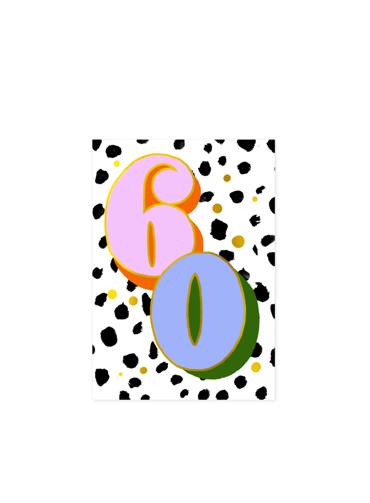 Age 60 Card from Eleanor Bowmer