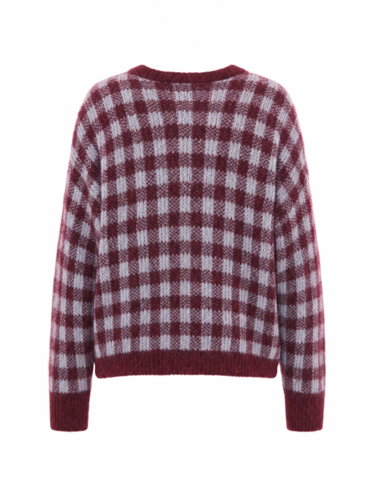 FRNCH Aomori Cardigan in Burgundy
