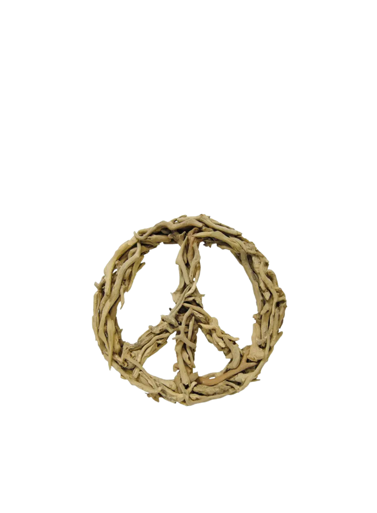 Driftwood Peace Sign 24" from Sugarboo & Co