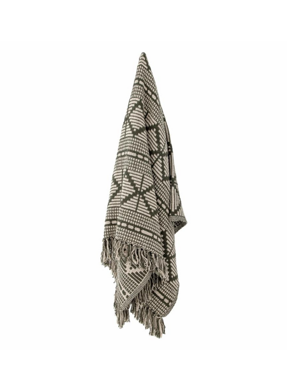 Green Gutte Throw from Bloomingville