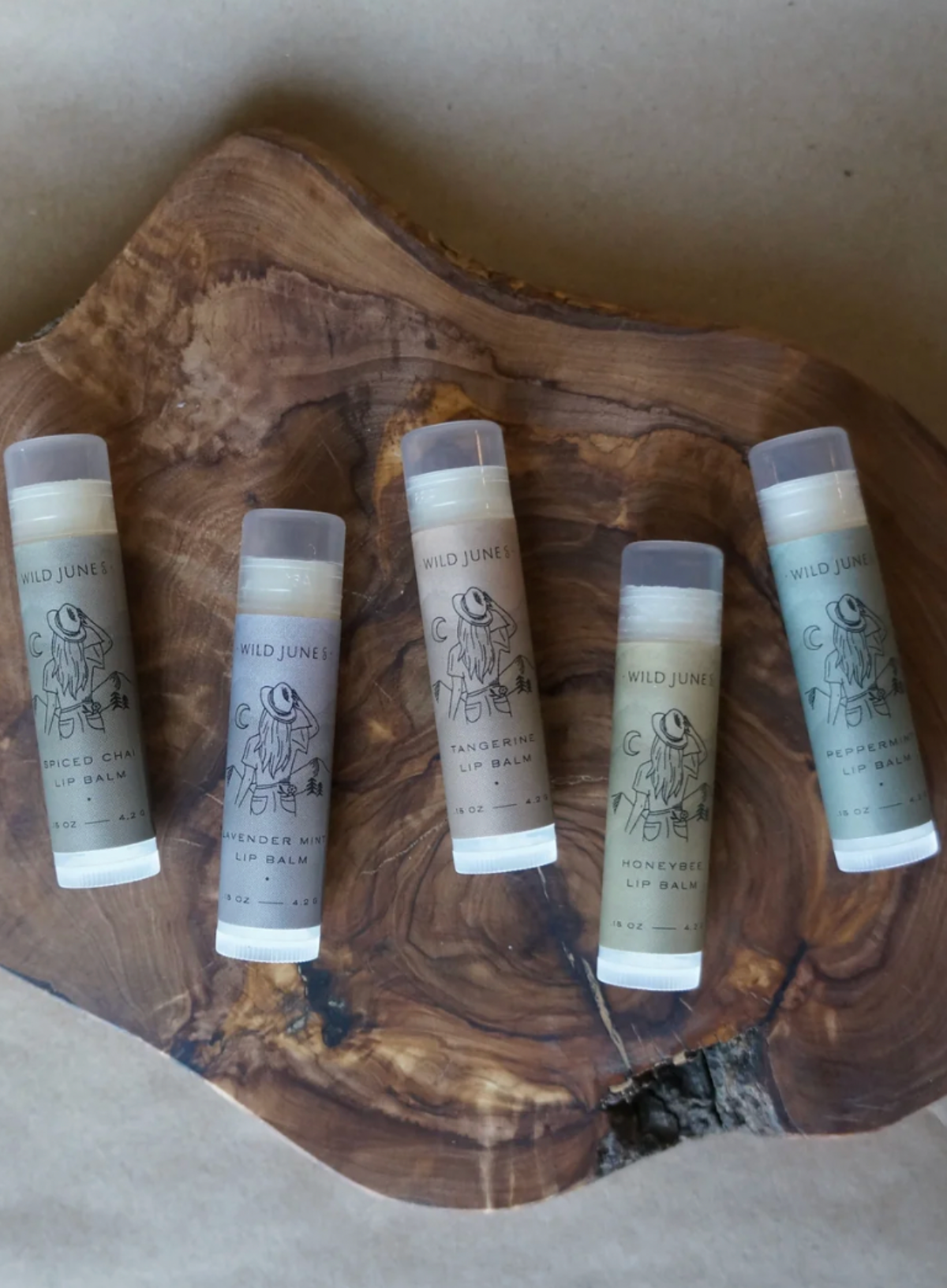 Lavender Mint Lip Balm from Wild June Co.