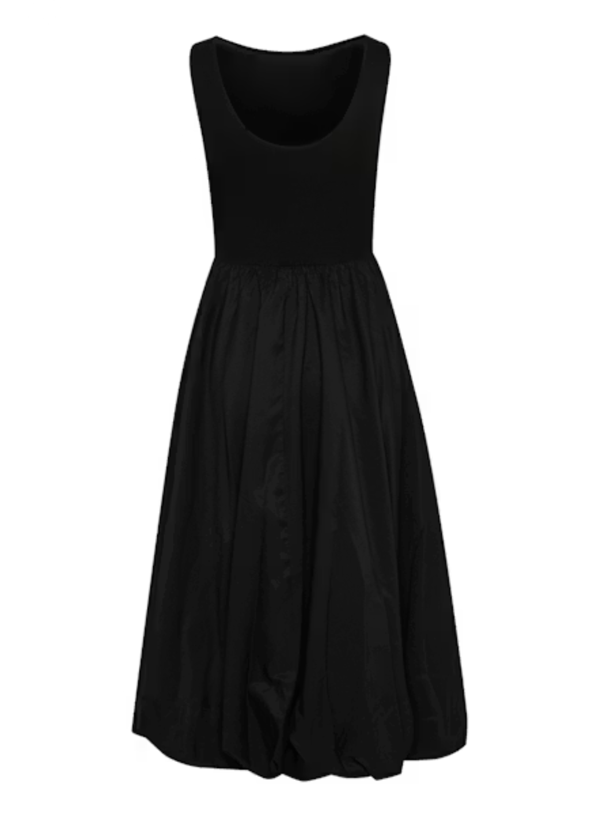 Kaffe Kirsten Strappy Dress in Deep Black