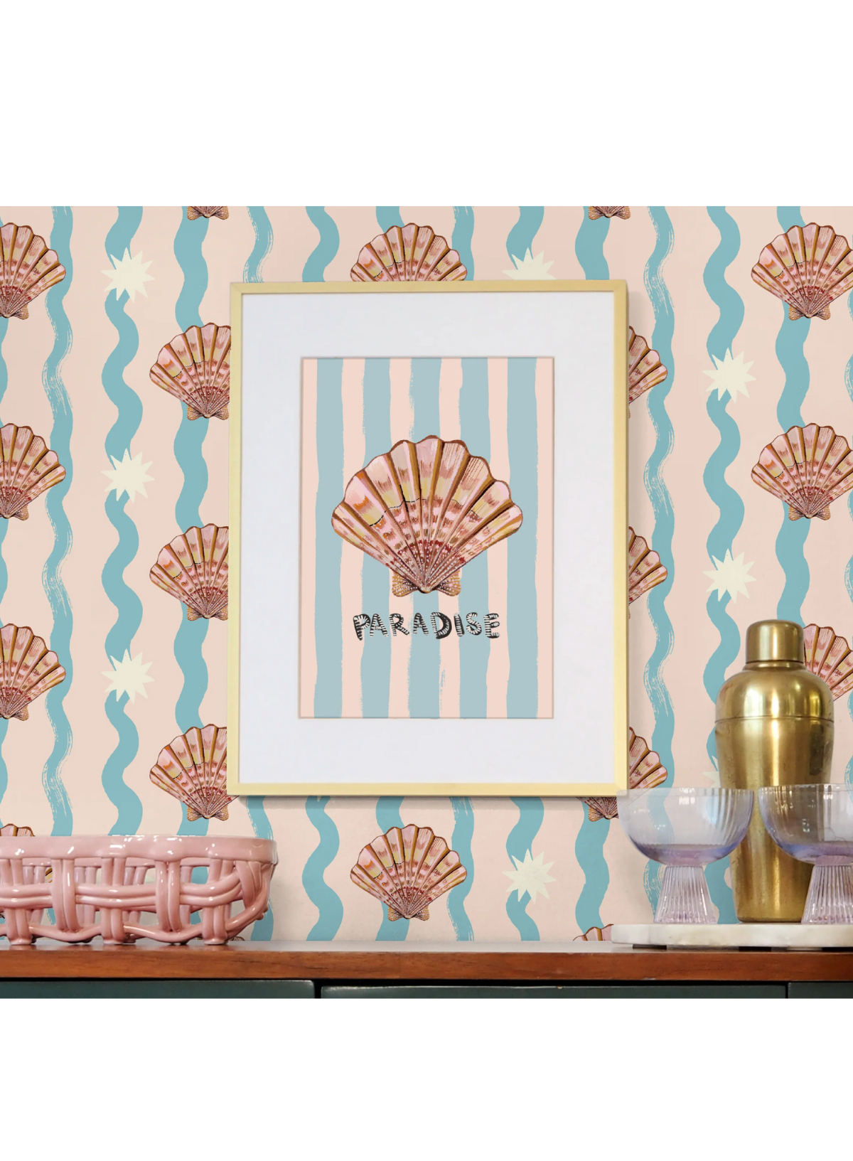 Paradise Shell Print: A4 from Eleanor Bowmer