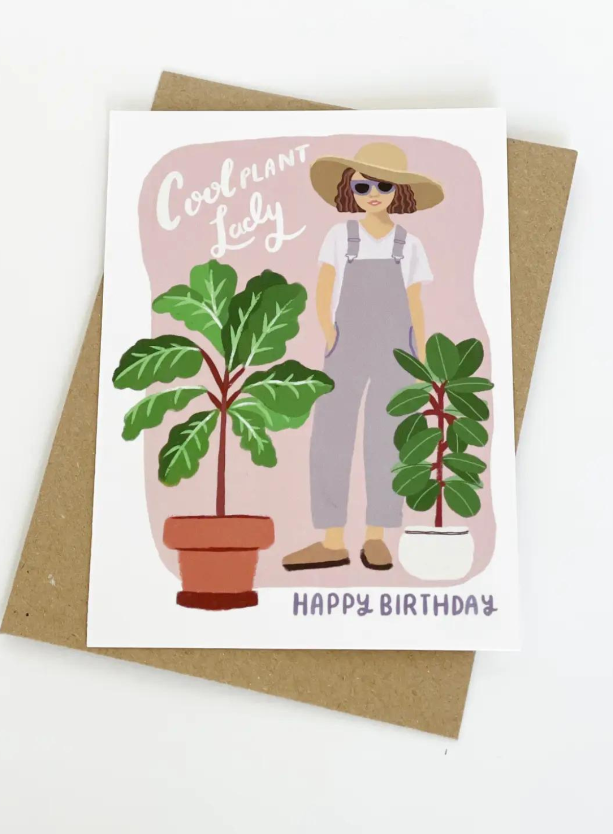 Cool Plant Lady - Happy Birthday from Lomond Paper Co