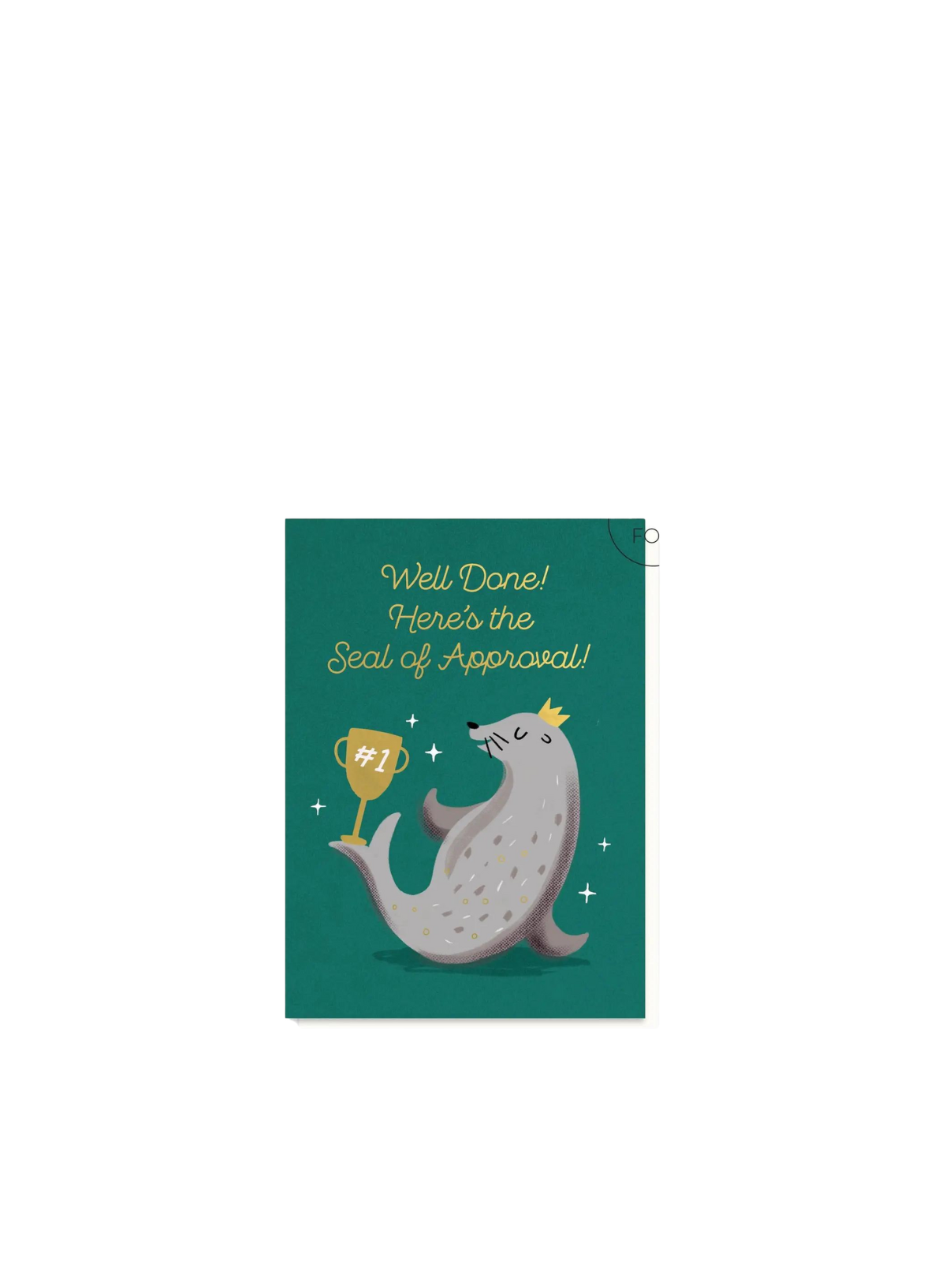 Seal of Approval Congratulations Card from Stormy Knight