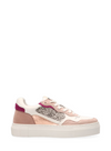 Tavi Leather Trainers in Pink/White Pixel Off White from Maruti